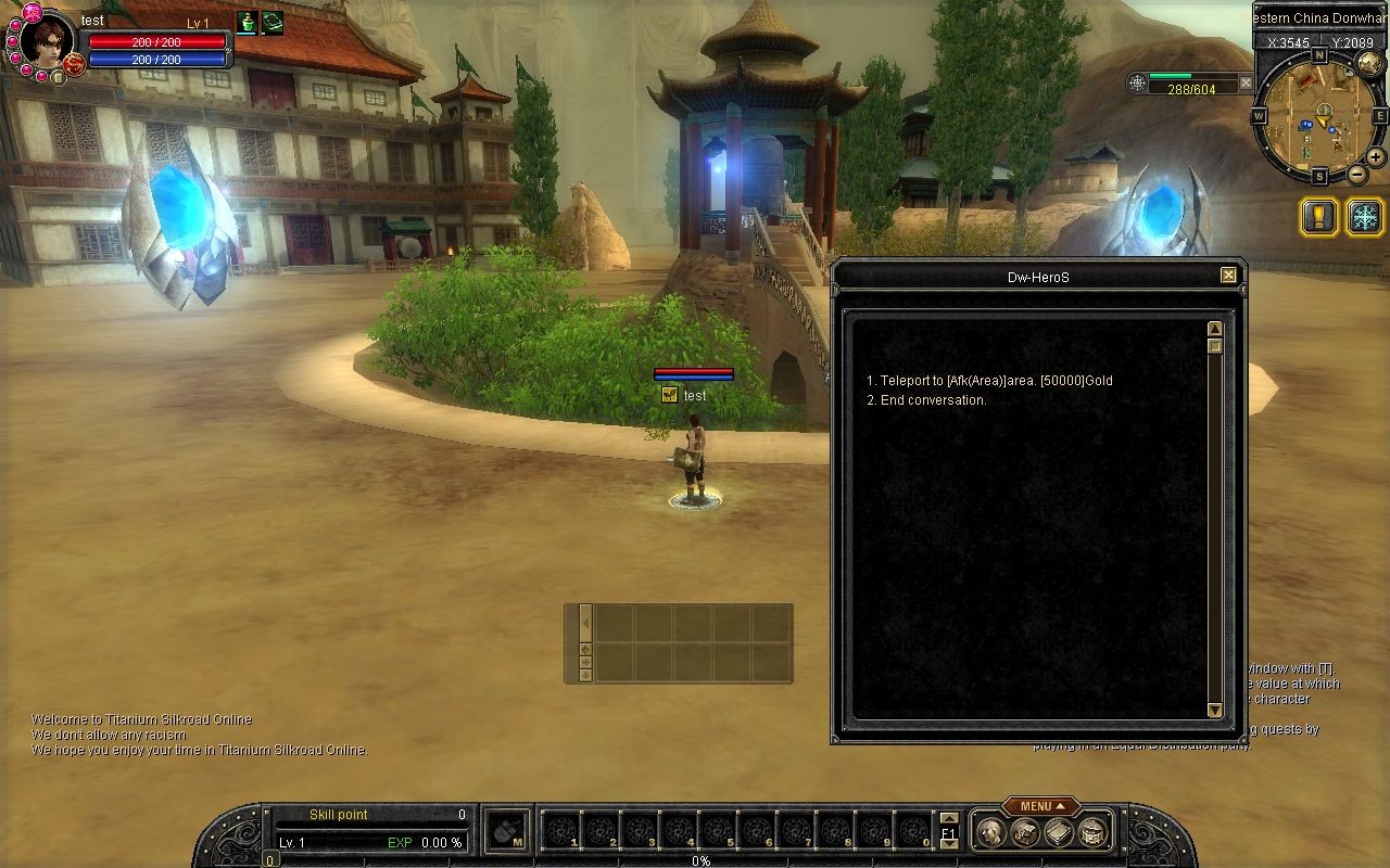  Titanium Silkroad Online 70 CAP Sadece CH Server