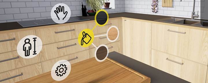 IKEA sanal gerçekliği mutfakları gezmekte kullanacak