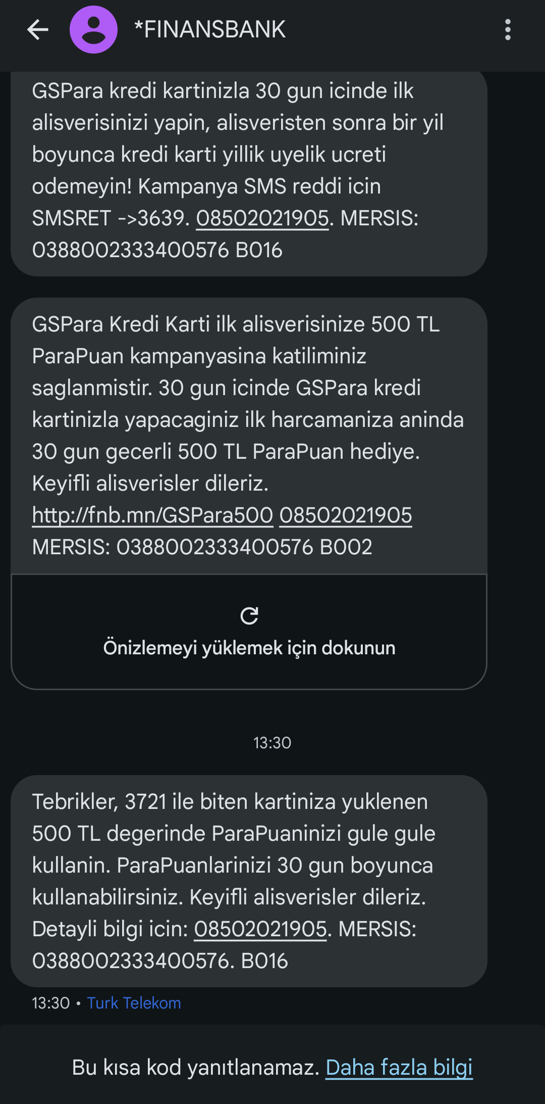 GS Para Kredi Kartı