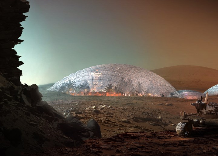 Mars’ta yaşam alanı inşa etmek için ‘kozmik beton’ geliştirildi