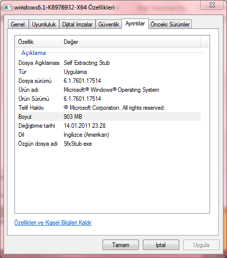 Windows 7 Hizmet Paketi 1 (SP1) indirilebilir durumda