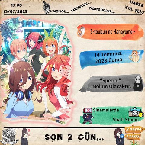 Animeli Günler Haber (AnimeSeverler)📰