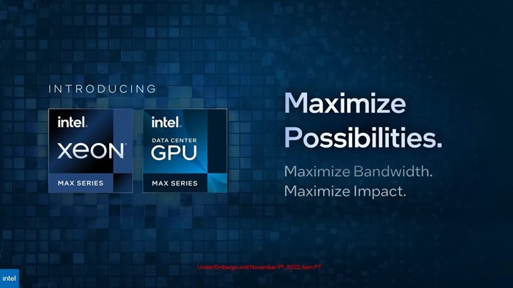 Intel, HBM bellekli dünyanın ilk x86 işlemcisini duyurdu: Xeon Max Series