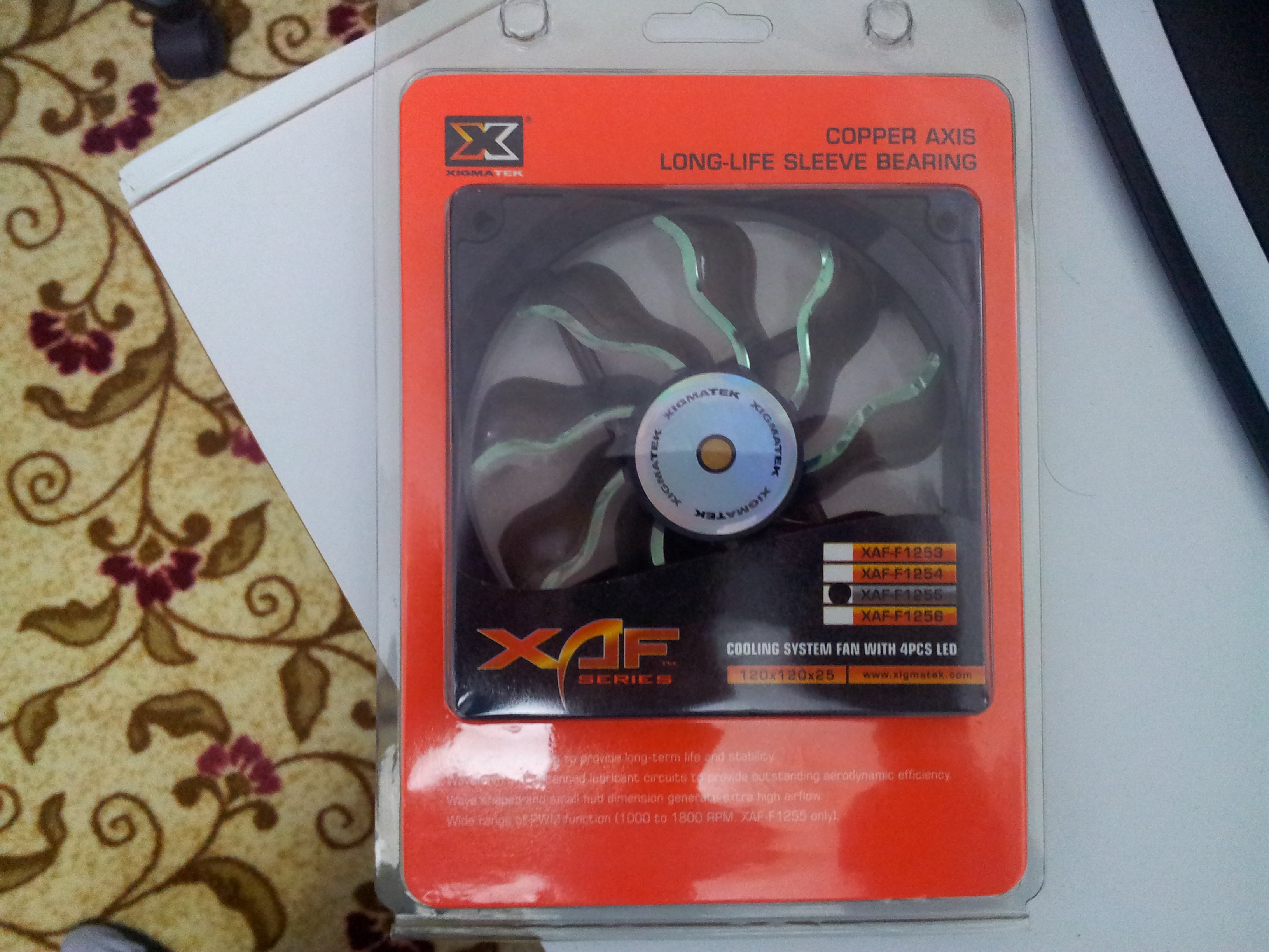  Xigmatek XAF-F1255 120MM PWM Fan...