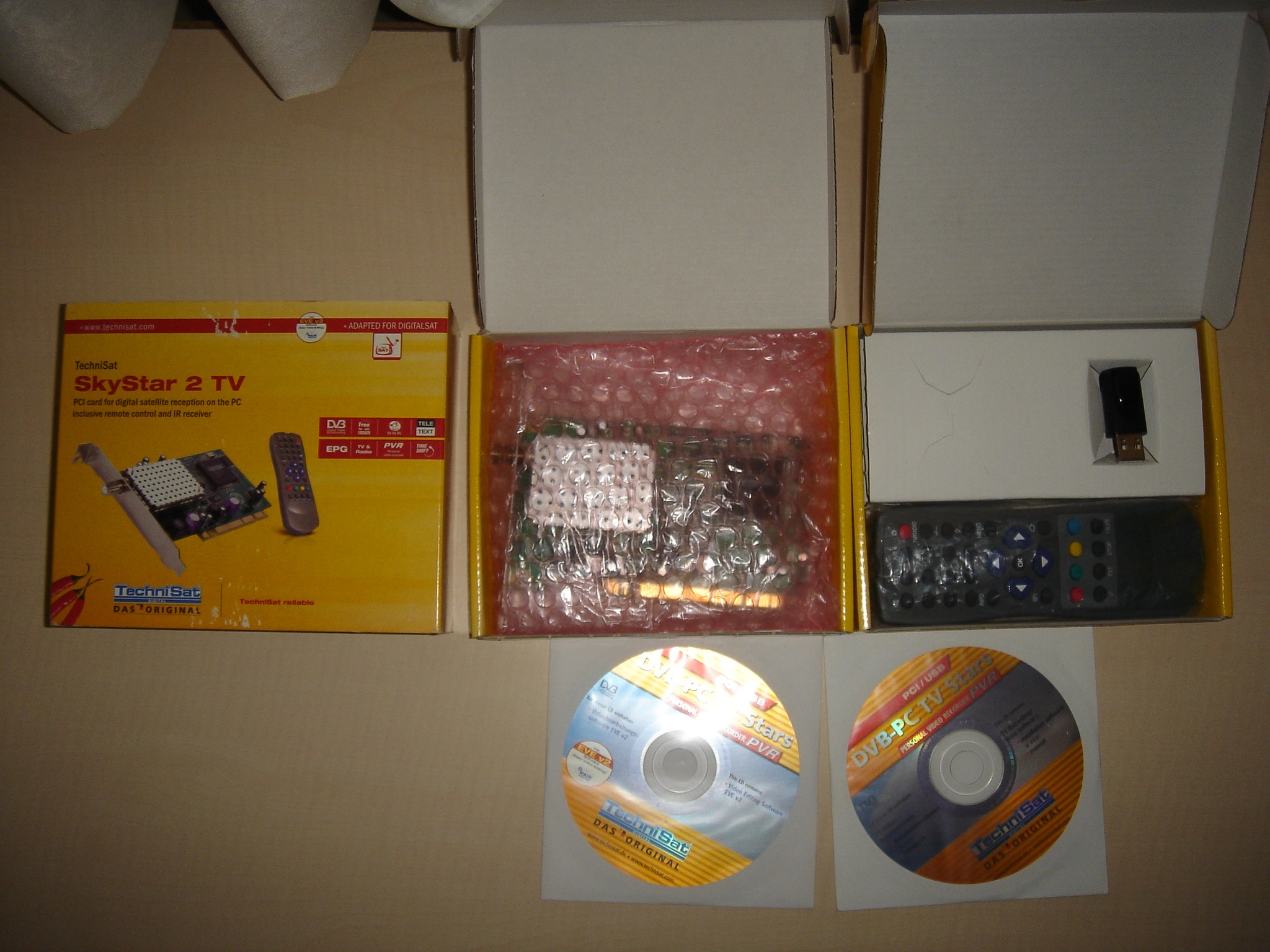  Skystar 2 2.8A Uydu TV Kartı Full Kutulu //Ankara