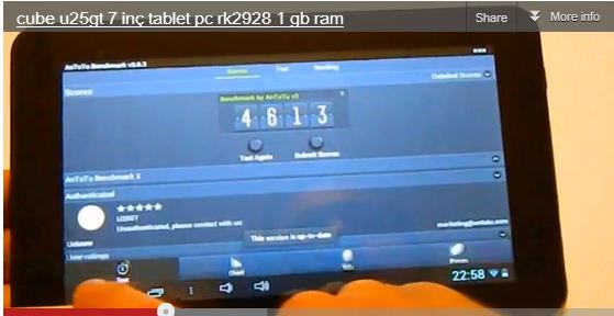  CUBE U25GT 7 İNÇ TABLET PC EN UCUZ FİYAT KAÇIRMAYIN 4 ADET HEDİYE 199 TL