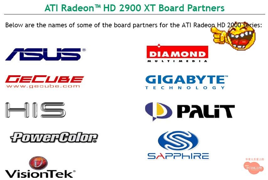  ## ATi Radeon HD 2900XT Üretecek Partner Firmalar ##
