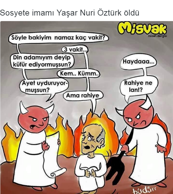  Yaşar Nuri Öztürk hayatını kaybetti