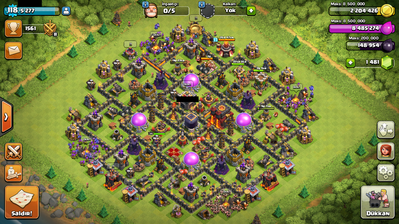  [sizer=#000066]Clash of Clans Soru-Cevap