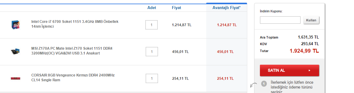  2000 Tl anakart+işlemci+ram tavsiyesi