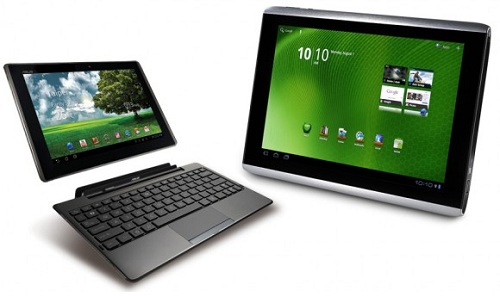 ASUS ve Acer, Android 3.0 tabletlerini ICS sürümüne güncelleyecek 
