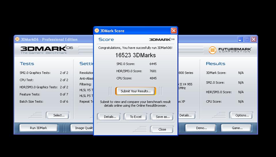  3DMARK 2006 SKORLARI BURAYA