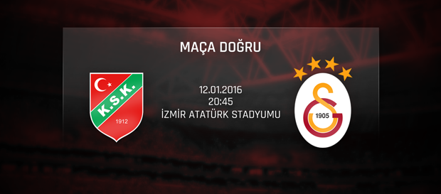  Türkiye Kupası | Karşıyaka - GALATASARAY | 12.01.2016 20:45 A Haber