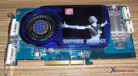  Sapphire AGP X1950GT 256MB (garantili)