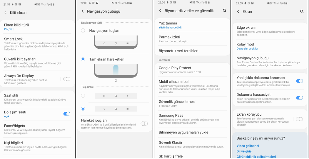 Samsung One UI Arayüzü İncelemesi