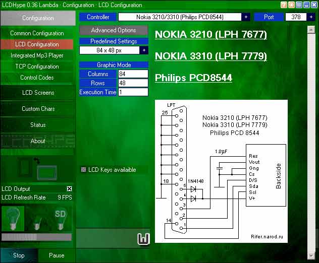  3210 lcd