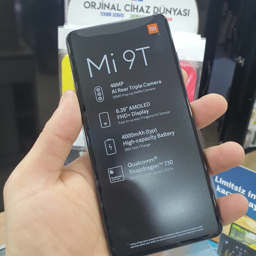 XİAOMİ Mİ9T 128 GB SIFIR GLOBAL EN UYGUN FİYAT GARANTİSİ + ÜCRETSİZ KARGO
