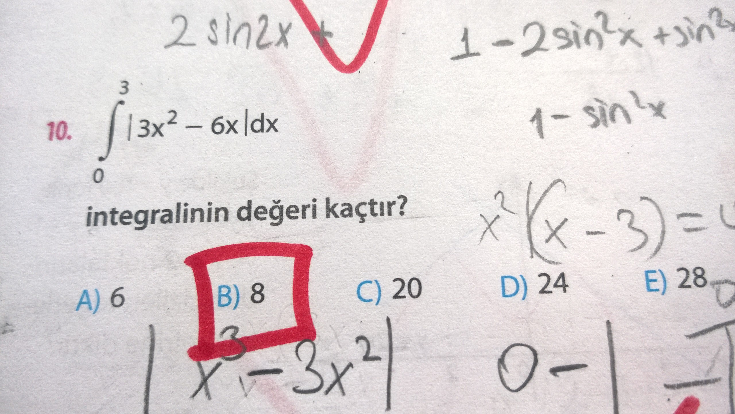  birkaç kolay mat2 sorusu