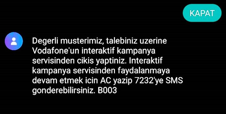 Operatörden gelen pop up mesajları engelleme nasıl yapılır? İşte reklam mesajları kapatmanın yolu