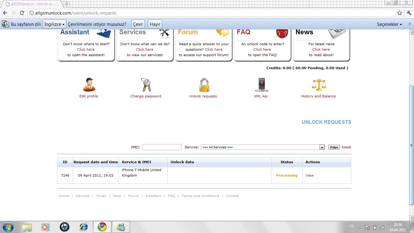  iphone 2/3/4 Factory Unlock Listesi(ALLGSMUNLOCK)