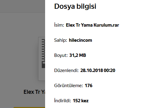 turkceoyunyama.com Adresinden yama indirmeyin virüslüdür