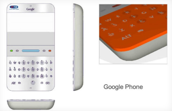 İşte Google'ın 2006 yılında tasarladığı akıllı telefon