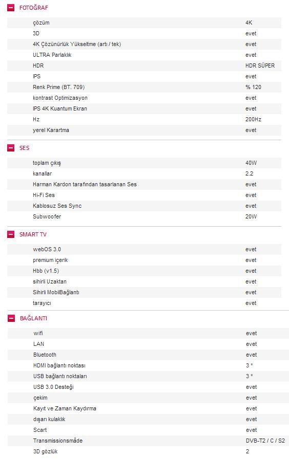 2016 LG LCD & OLED WEBOS 3.0 TV