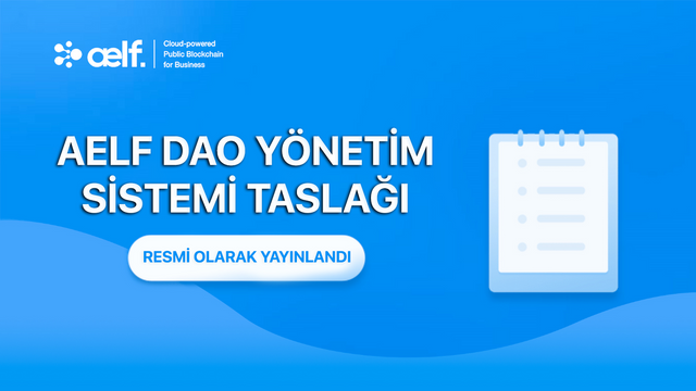 AELF ($ELF) Blockchain (RESMİ ANA KONU)