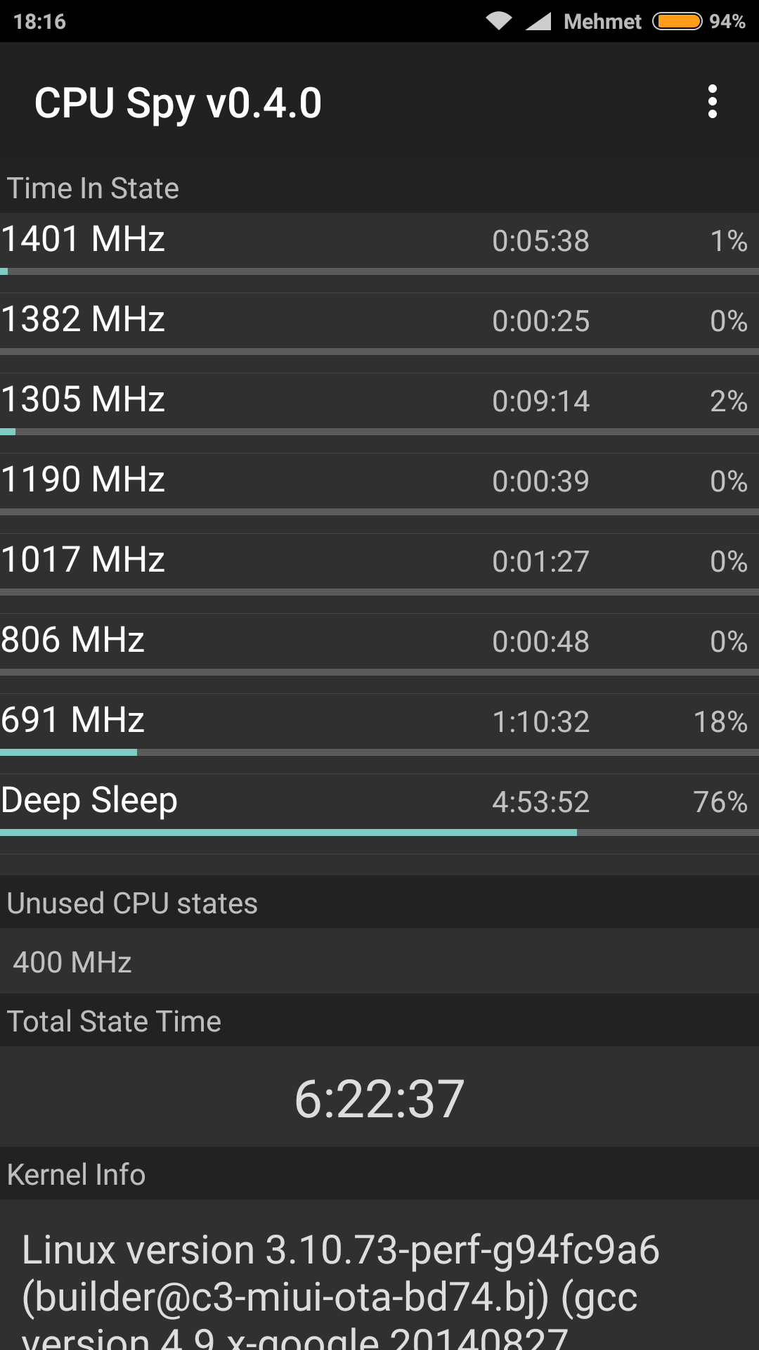 Cpu spy. 64 Разрядная версия андроид 8.0. M53 v5.1-c 4pda. 4.14.133 #1 Tue Sep 1 22:09:23 CST 2020. 3,18,79(GCC Version 6.3.1 20170404(Linaro GCC 6.3-2017.05)).