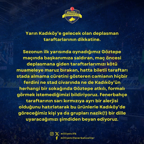 💛💙 Fenerbahçe 2024/2025 Sezonu [ANA KONU] ⭐⭐⭐⭐⭐