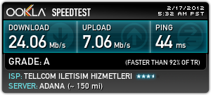  İnternet Hızı Değil İndirme Hızı ?