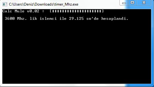 16 çekirdek destekli İşlemci Test Programı (v09a-1.@EczaNet-Xeon2689-14.971sn.)
