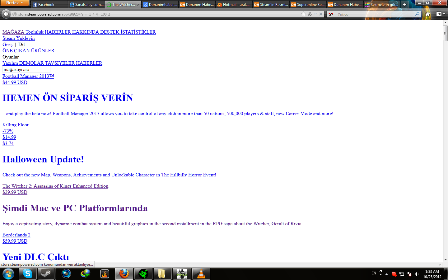  Steam'in Resmi Sitesine Giremiyorum.