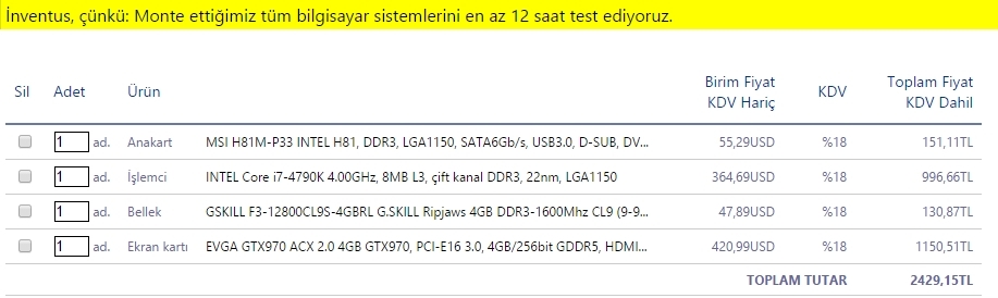  eski sistemimi nasıl değerlendirebilirim? 2000+- bütçe