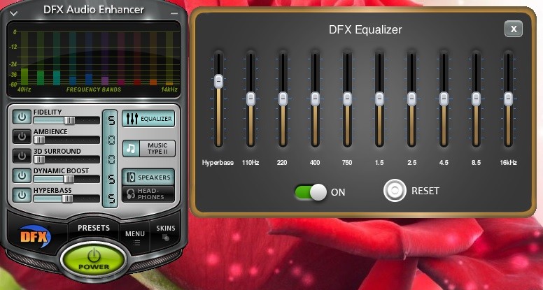 Peace equalizer interface