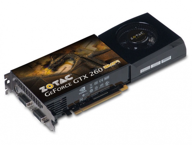  Zotac gtx260 AMP2 216 faturalı,garantili ***250tl***