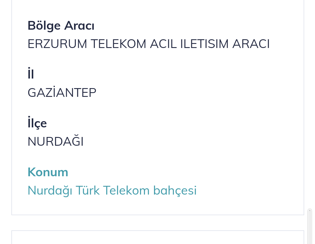 DEPREM BÖLGESİNDE MOBİL ALTYAPININ GÜNCEL DURUMU HAKKINDA