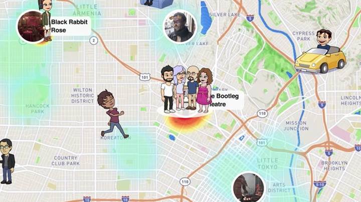 Snap Haritalar özelliği devreye girdi