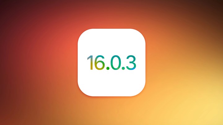 Apple'dan iOS 16.1 öncesinde iOS 16.0.3 güncellemesi geliyor: Birçok sorunu giderecek