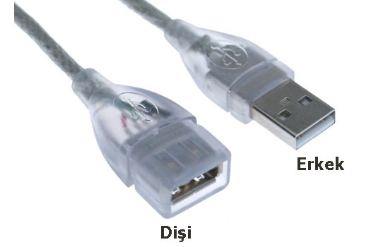  ERKEK VE DİŞİ USB