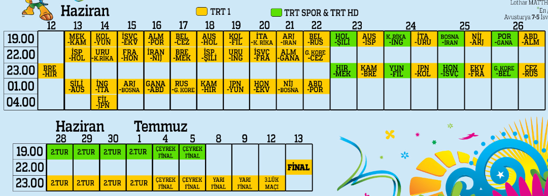  DÜNYA KUPASI TRT BİSS_KEYİ GİRME_ MAÇ PROGRAMI YAYIN SAATLERİ