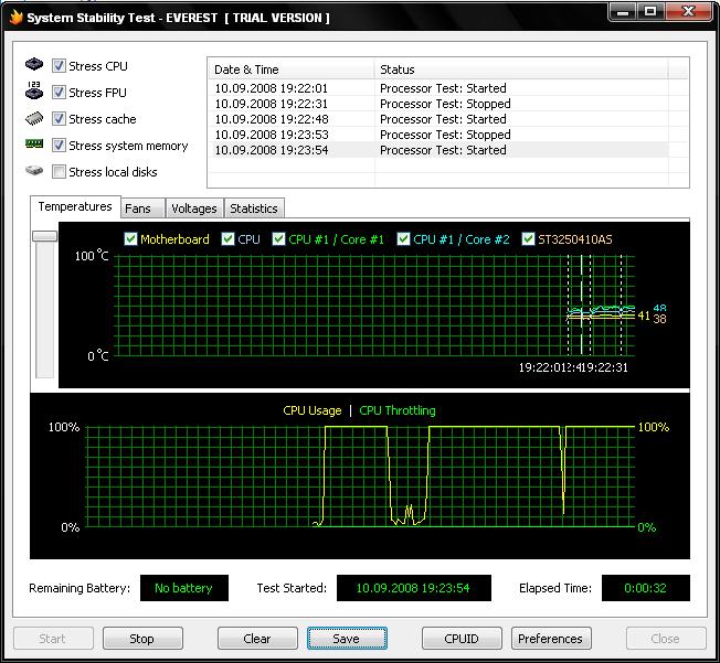  E8400 Core Speed Değerleri