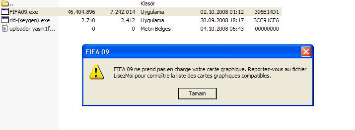  fifa 2008 sorun