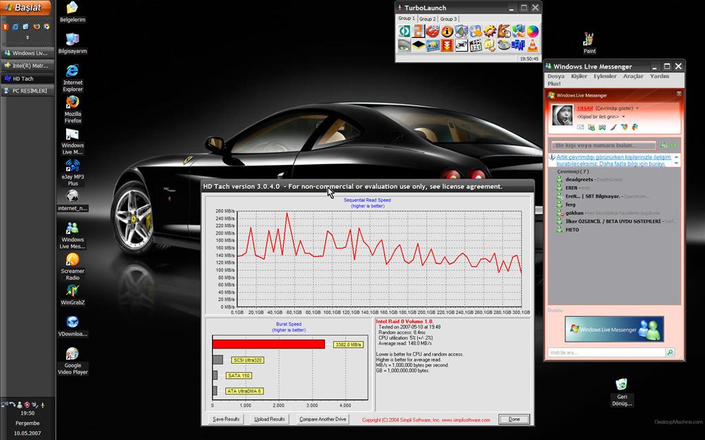  HDD Performans istatistikleri {Ziwro +1}