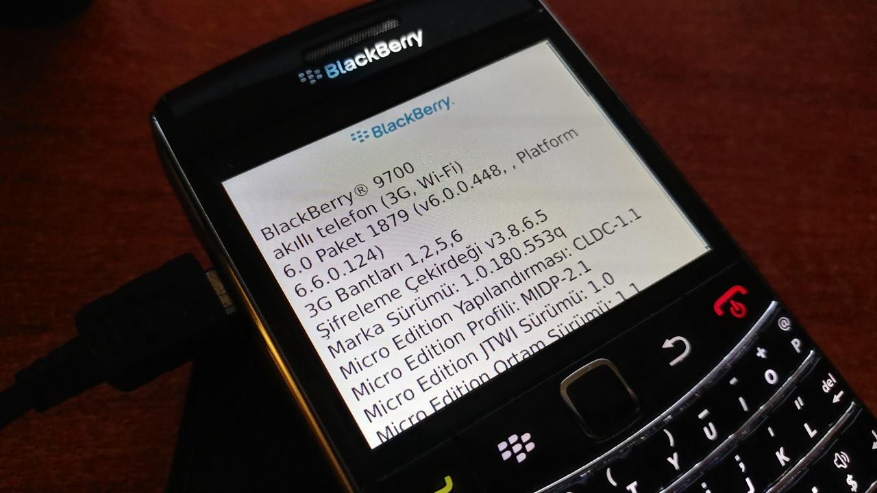 SATILDI BlackBerry Bold 9700 