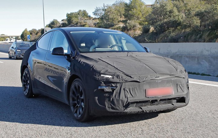 Yeni Tesla Model Y İspanya'da görüntülendi