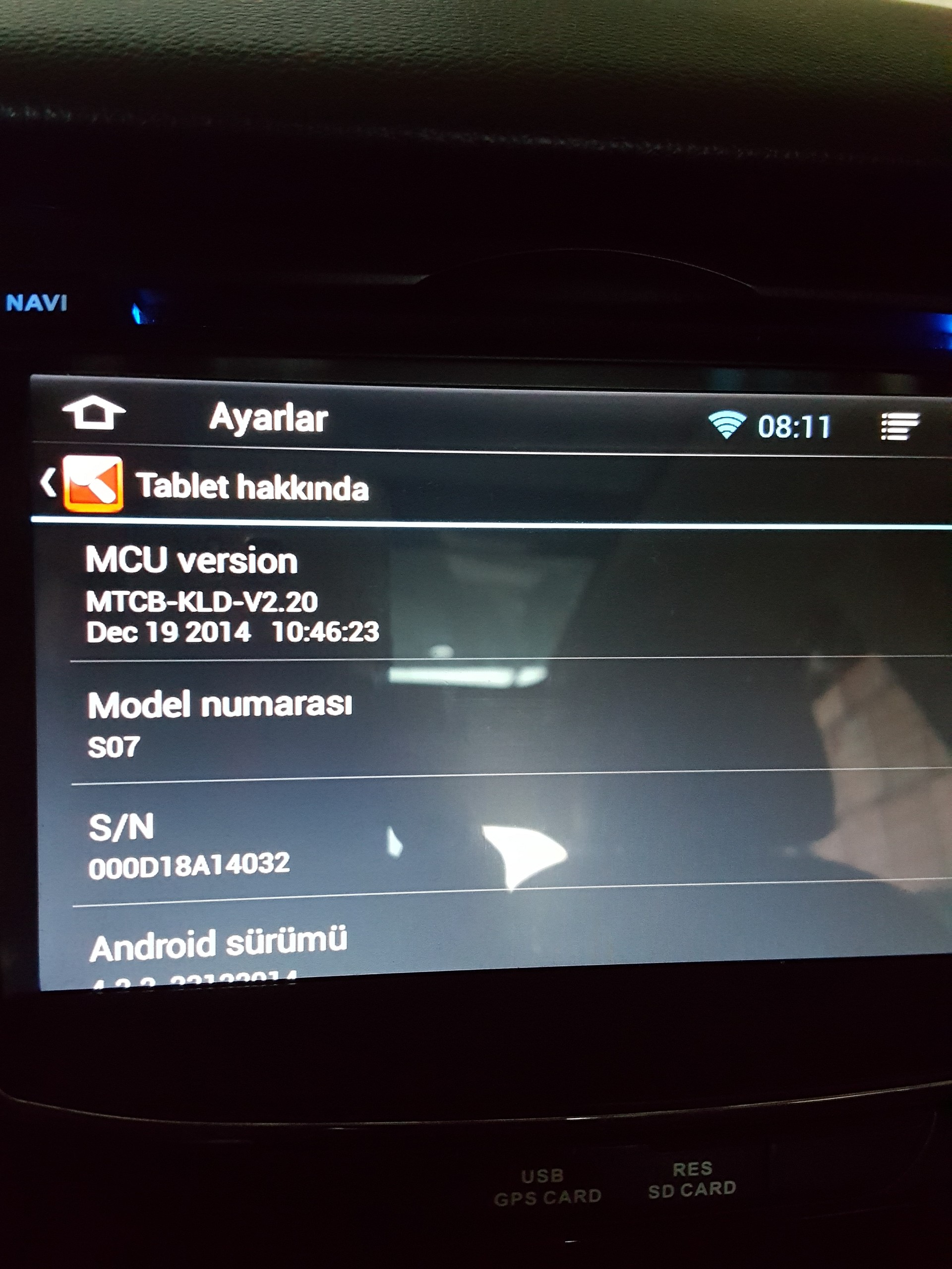  Hyundai i30 Car multimedia Sürüm yükseltme