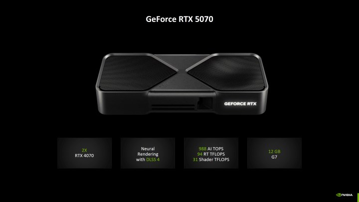 Nvidia GeForce RTX 5070 geliyor: İşte beklenen özellikler