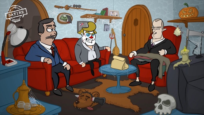 Almanlar; Erdoğan, Trump ve Putin'le ilgili çizgifilm serisi yaptı