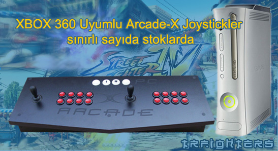  XBOX 360 için Arcade Joystick (Street Fighter 4 cülere özel)